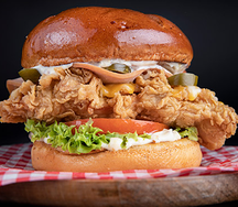 Native zinger, frites & boisson