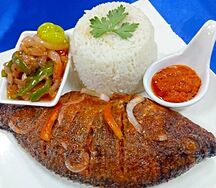 Poisson braisé tilapia