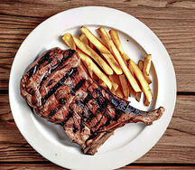 T-bone with fries