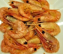 Креветки отварные