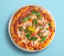 Пицца Курица с соусом песто