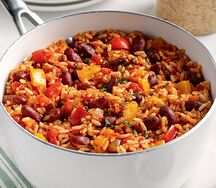 Riz gras haricots rouge