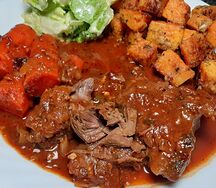 Viande sauce tomate
