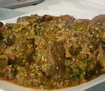 Gombo Grillé au riz