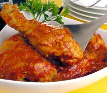 Poulet sauce tomate