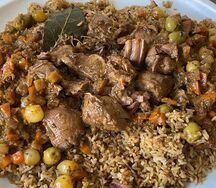 Riz gras viande