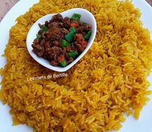 Riz au curry viande