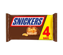 Snickers Caramel, Nougat, Peanuts & Milk Chocolate Bars Multipack