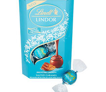Lindt LINDOR Salted Caramel Chocolate Truffles Box