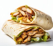 Chicken Shawarma Sandwich ( with chilli)