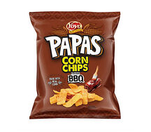 Papas corn chips BBQ