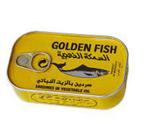 Golden Fish Spiced Sardines in Veg Oil