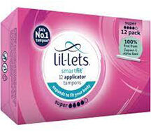 Premier Lil-Lets Tampon App Reg 12S