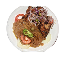 Poulet pondeuse braisé