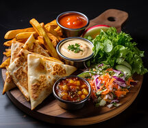 Social special veg platter