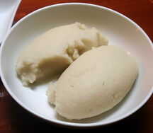 Plain nshima