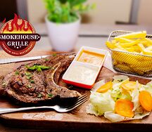 Charcoal grilled t-bone