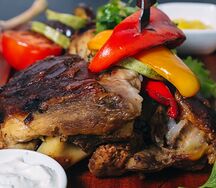 Свиная рулька BBQ