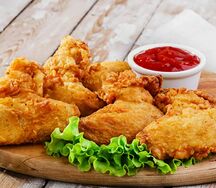 Plat de poulet