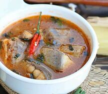 Soupe de poisson carpe