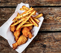 Fries & chicken