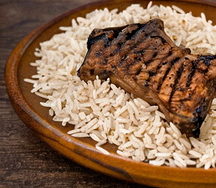 Rice & t-bone