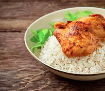 Rice & chicken