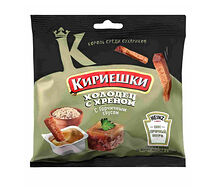 Сухарики Кириешки с соусом
