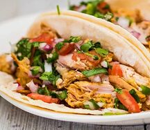 Tacos poulet extra