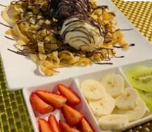 Fettuccine de crêpe