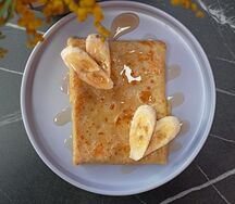 Блин с бананом