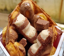 Waffle cabosse kinder