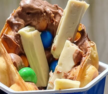 Waffle cabosse kit kat