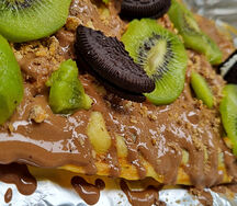 Waffle cabosse kiwi