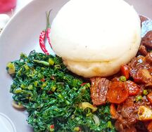 Nshima & Beef Stew