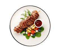 Brochettes de filet de bœuf