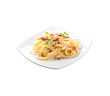 Tagliatelles carbonara
