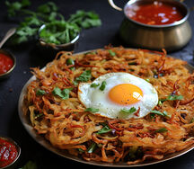 Egg Kothu Parotta