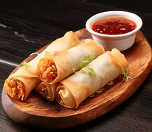 Veg Spring Roll(4pcs)