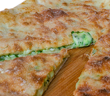 Пирог с сыром и шпинатом