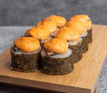 Ролл запеченный с грибами