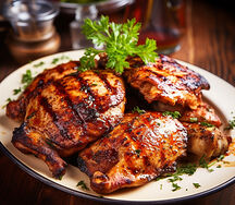 Poulet pondeuse au four