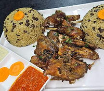 Riz soumara poulet affricain