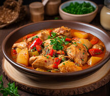 Kédjenou de poulet de chair