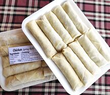Chicken Spring Rolls (Frozen)