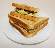 Сендвич со свининой