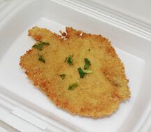 Шницель из филе тилапии