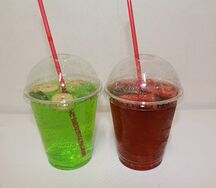 Лимонад ягодный собственного приготовления