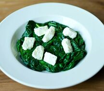 Hugs And Quiches (Spinach And Feta Crepe)