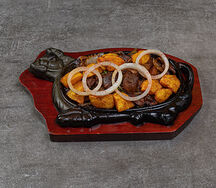 Жаровня из баранины с картофелем